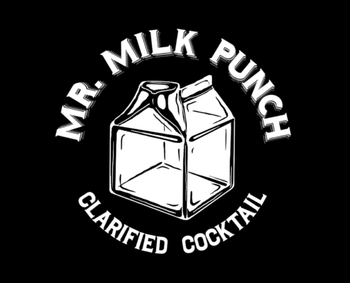 Mr Milk Punch clarified cocktails